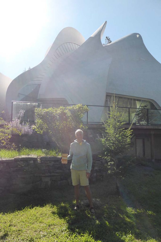 Stefan Becker at the Yasodhara Ashram.