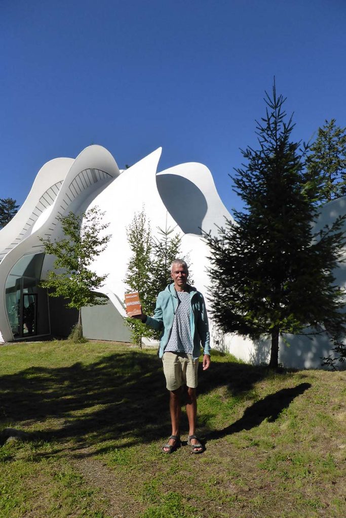 Another picture of Stefan Becker at Beth Yasodhara Ashram.